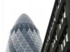 Bullet shaped building in London